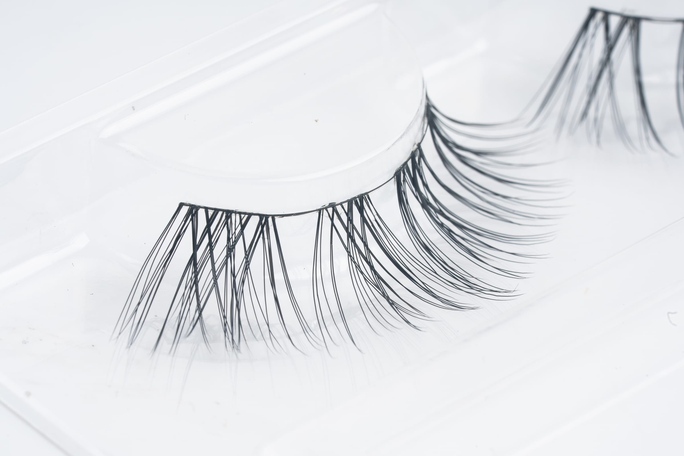 Original photograph of GFH black-band DIY lash style detail